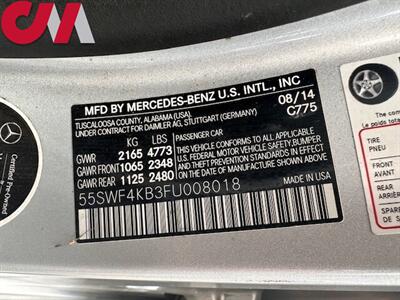 2015 Mercedes-Benz C 300 4MATIC AWD 4dr Sedan! GPS Navigation! Bluetooth! Eco/Sport/Comfort Mode! Rear View Camera! Parking Assist! Front Heated Leather Seats! Pano-Sunroof! Burmester Sound System! - Photo 33 - Portland, OR 97266