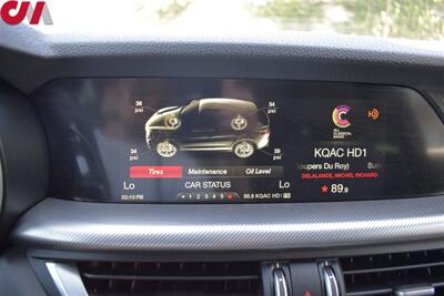 2018 Alfa Romeo Stelvio Ti Sport AWD 4dr Crossover**BY APPOINTMENT ONLY**Back Up Camera! Parking Assist! Bluetooth! Navigation! Heated Leather Seats! Select Drive Modes! Harman/Kardon Sound! Pano-Sunroof! - Photo 19 - Portland, OR 97266