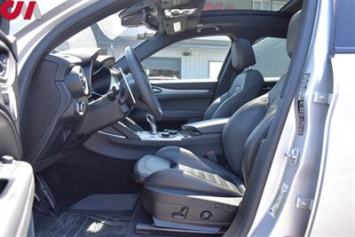 2018 Alfa Romeo Stelvio Ti Sport  AWD 4dr Crossover**BY APPOINTMENT ONLY**Back Up Camera! Parking Assist! Bluetooth! Navigation! Heated Leather Seats! Select Drive Modes! Harman/Kardon Sound! Pano-Sunroof! - Photo 10 - Portland, OR 97266