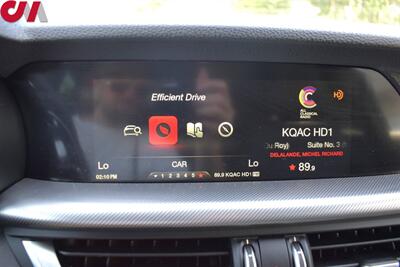 2018 Alfa Romeo Stelvio Ti Sport AWD 4dr Crossover**BY APPOINTMENT ONLY**Back Up Camera! Parking Assist! Bluetooth! Navigation! Heated Leather Seats! Select Drive Modes! Harman/Kardon Sound! Pano-Sunroof! - Photo 18 - Portland, OR 97266