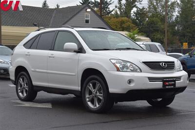 2007 Lexus RX 400h  AWD 4dr SUV! Rear View Camera! GPS Navigation! Bluetooth! Heated Leather Seats! Roof Mounted TV! Memory Seats! Trunk Cargo Cover! Power Liftgate! - Photo 1 - Portland, OR 97266