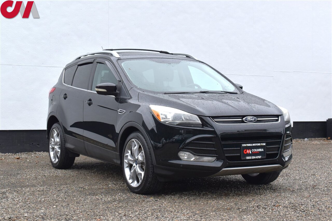 2013 Ford Escape Titanium  AWD 4dr SUV! Rear View Camera! Parking Assist! Bluetooth! GPS Navigation! Heated Leather Seats! Power Liftgate! Trunk Cargo Cover! All Weather Floor Mats! Roof Rack! - Photo 1 - Portland, OR 97266