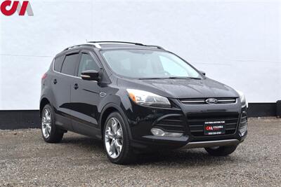2013 Ford Escape Titanium AWD 4dr SUV! Rear View Camera! Parking Assist! Bluetooth! GPS Navigation! Heated Leather Seats! Power Liftgate! Trunk Cargo Cover! All Weather Floor Mats! Roof Rack! - Photo 1 - Portland, OR 97266