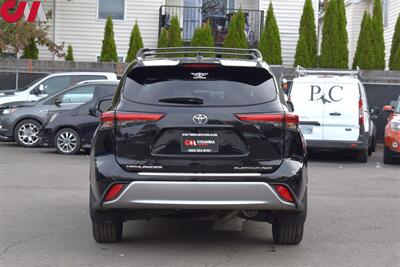 2021 Toyota Highlander Platinum  AWD 4dr SUV! Back-Up Camera w/ Bird's Eye View! GPS Nav! Bluetooth! 6 Drive Modes! Adaptive Cruise Control! Vented & Full Heated Leather Seats! Power Liftgate! All Weather Floor Mats! Roof Rack! - Photo 4 - Portland, OR 97266