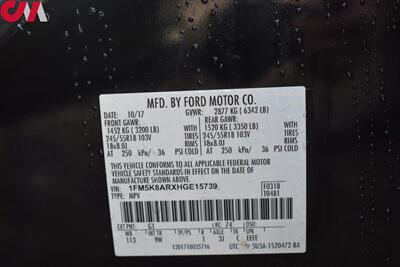 2017 Ford Explorer Police Interceptor Utility  AWD 4dr SUV! Rear View Camera! Parking Assist! Bluetooth! Cruise Control! - Photo 28 - Portland, OR 97266