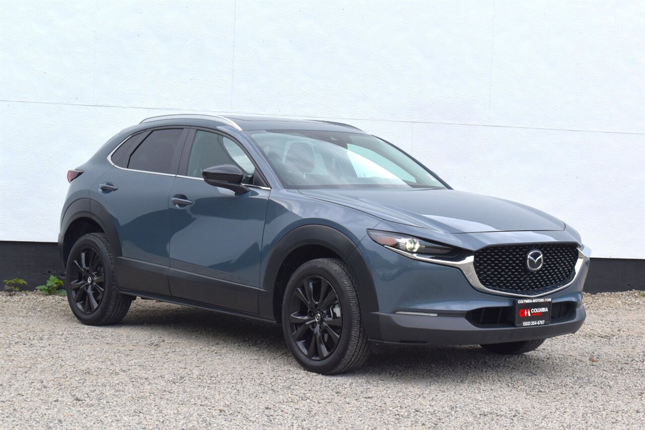 2023 Mazda CX-30 2.5 S Carbon Edition  AWD 4dr SUV! Back Up Camera! Blind Spot Monitor! Rear Cross Traffic Alert & Collision Mitigation! Bluetooth! Sport Drive Mode! Heated Leather Seats! - Photo 1 - Portland, OR 97266