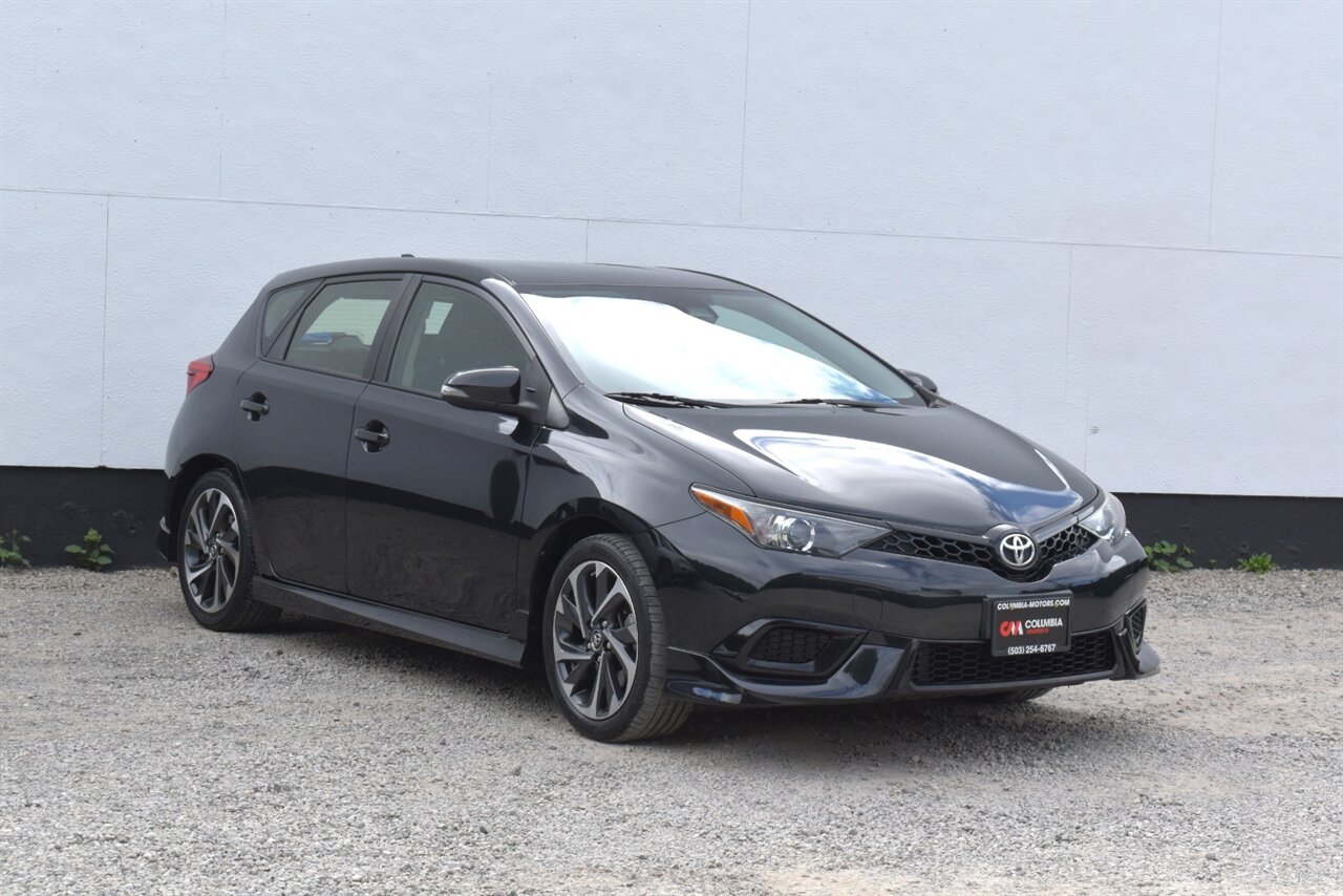 2018 Toyota Corolla iM  4dr Hatchaback! CVT! 36 Hwy MPG! Back Up Camera! Lane Keeping Assist! Front Collision Mitigation! Cruise Control! Bluetooth Connectivity! All Weather Mats! - Photo 1 - Portland, OR 97266