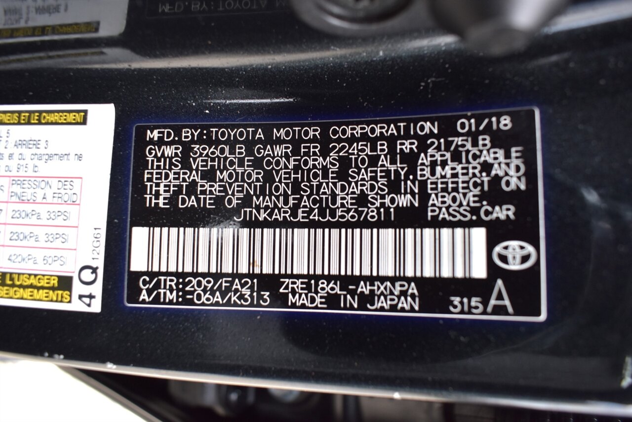 2018 Toyota Corolla iM 4dr Hatchaback! CVT! 36 Hwy MPG! Back Up Camera! Lane Keeping Assist! Front Collision Mitigation! Cruise Control! Bluetooth Connectivity! All Weather Mats! - Photo 28 - Portland, OR 97266