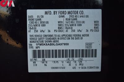 2020 Ford Explorer Police Interceptor Utility  AWD 4dr SUV**BY APPOINTMENT ONLY** Certified Calibration! Back Up Camera! Parking Sensors! Spotlights! Tow PKG! Bluetooth! HAVIS Center Console Computer Mount! - Photo 32 - Portland, OR 97266