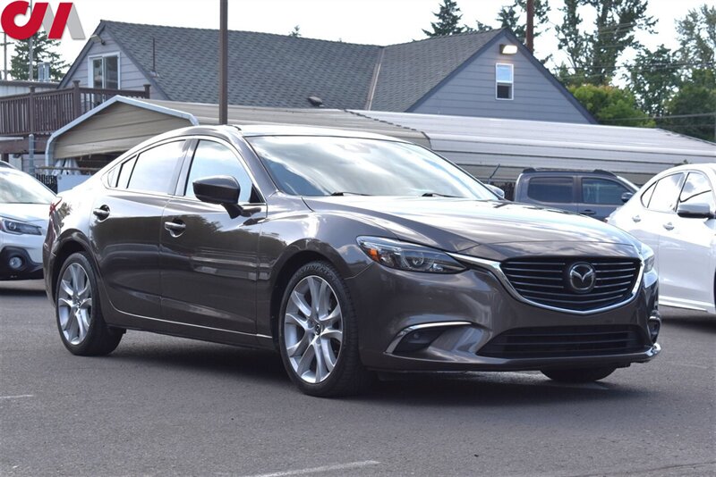 2017 Mazda Mazda6 Grand Touring  4dr Sedan Back Up Camera! +Appointment Only+ Navigation! Lane Assist! Bluetooth! Bose Sound! Sport Mode! Heated Leather Seats! Sunroof!