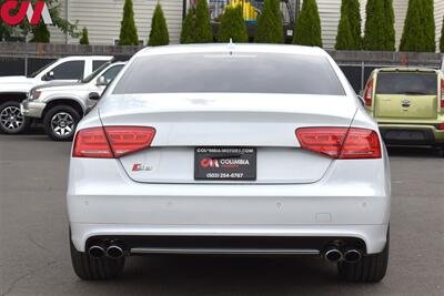 2013 Audi S8 4.0T quattro  AWD 4dr Sedan**BY APPOINTMENT ONLY** Stage 1 APR ECU Performance Tune! Adaptive Air Suspension! Top View Camera System! Parking Assist! Navigation! Bluetooth! Heated & Cooled Leather Seats! Sunroof! - Photo 4 - Portland, OR 97266