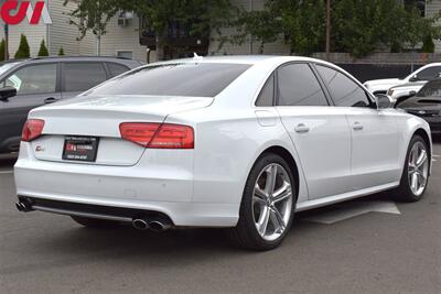2013 Audi S8 4.0T quattro AWD 4dr Sedan**BY APPOINTMENT ONLY** Stage 1 APR ECU Performance Tune! Adaptive Air Suspension! Top View Camera System! Parking Assist! Navigation! Bluetooth! Heated & Cooled Leather Seats! Sunroof! - Photo 5 - Portland, OR 97266