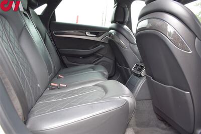 2013 Audi S8 4.0T quattro  AWD 4dr Sedan**BY APPOINTMENT ONLY** Stage 1 APR ECU Performance Tune! Adaptive Air Suspension! Top View Camera System! Parking Assist! Navigation! Bluetooth! Heated & Cooled Leather Seats! Sunroof! - Photo 24 - Portland, OR 97266