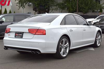 2013 Audi S8 4.0T quattro  AWD 4dr Sedan**BY APPOINTMENT ONLY** Stage 1 APR ECU Performance Tune! Adaptive Air Suspension! Top View Camera System! Parking Assist! Navigation! Bluetooth! Heated & Cooled Leather Seats! Sunroof! - Photo 5 - Portland, OR 97266