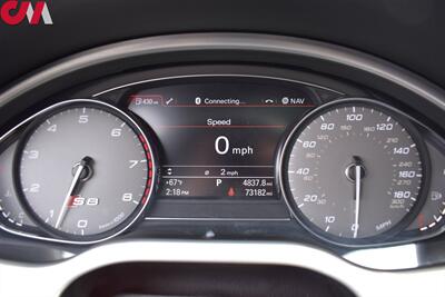 2013 Audi S8 4.0T quattro  AWD 4dr Sedan**BY APPOINTMENT ONLY** Stage 1 APR ECU Performance Tune! Adaptive Air Suspension! Top View Camera System! Parking Assist! Navigation! Bluetooth! Heated & Cooled Leather Seats! Sunroof! - Photo 16 - Portland, OR 97266