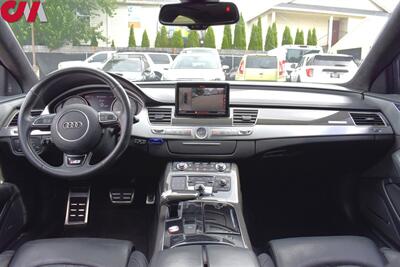 2013 Audi S8 4.0T quattro AWD 4dr Sedan**BY APPOINTMENT ONLY** Stage 1 APR ECU Performance Tune! Adaptive Air Suspension! Top View Camera System! Parking Assist! Navigation! Bluetooth! Heated & Cooled Leather Seats! Sunroof! - Photo 13 - Portland, OR 97266