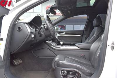 2013 Audi S8 4.0T quattro AWD 4dr Sedan**BY APPOINTMENT ONLY** Stage 1 APR ECU Performance Tune! Adaptive Air Suspension! Top View Camera System! Parking Assist! Navigation! Bluetooth! Heated & Cooled Leather Seats! Sunroof! - Photo 10 - Portland, OR 97266