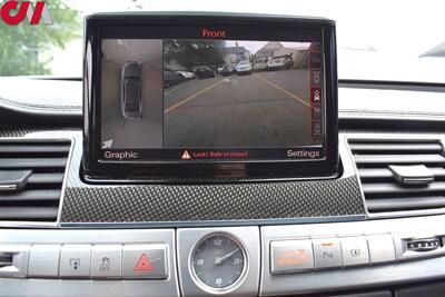 2013 Audi S8 4.0T quattro AWD 4dr Sedan**BY APPOINTMENT ONLY** Stage 1 APR ECU Performance Tune! Adaptive Air Suspension! Top View Camera System! Parking Assist! Navigation! Bluetooth! Heated & Cooled Leather Seats! Sunroof! - Photo 19 - Portland, OR 97266