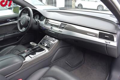 2013 Audi S8 4.0T quattro  AWD 4dr Sedan**BY APPOINTMENT ONLY** Stage 1 APR ECU Performance Tune! Adaptive Air Suspension! Top View Camera System! Parking Assist! Navigation! Bluetooth! Heated & Cooled Leather Seats! Sunroof! - Photo 12 - Portland, OR 97266