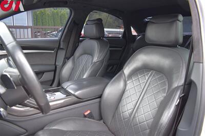2013 Audi S8 4.0T quattro  AWD 4dr Sedan**BY APPOINTMENT ONLY** Stage 1 APR ECU Performance Tune! Adaptive Air Suspension! Top View Camera System! Parking Assist! Navigation! Bluetooth! Heated & Cooled Leather Seats! Sunroof! - Photo 11 - Portland, OR 97266