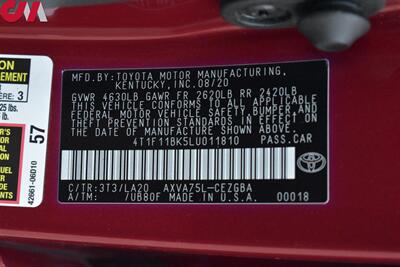 2020 Toyota Camry XLE  AWD 4dr Sedan**BY APPOINTMENT ONLY**Back-Up Cam w/ Bird's Eye View! Full Park Assist! Blind Spot Monitor! Bluetooth! GPS Nav! ECO/Normal/Sport Modes! Vented & Heated Leather Seats! Pano-Sunroof! - Photo 33 - Portland, OR 97266