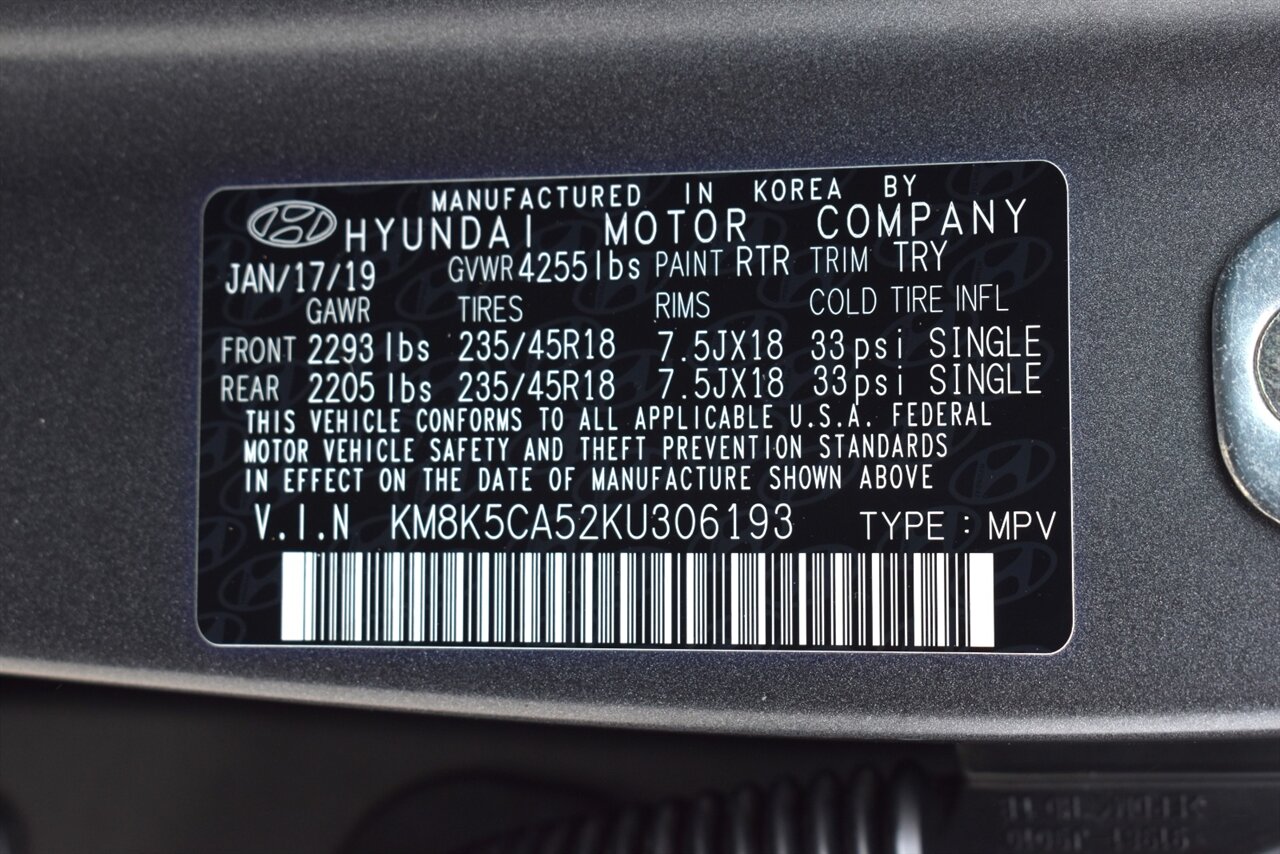 2019 Hyundai KONA Iron Man 4dr Crossover! AWD! Blind Spot Assist! Back Up Camera! Lane Keeping Assist! Forward Collision Mitigation! Locking Center Diff! Navigation! Cruise Control! Drive Mode Select! Heated Seats! Bluetooth! - Photo 35 - Portland, OR 97266
