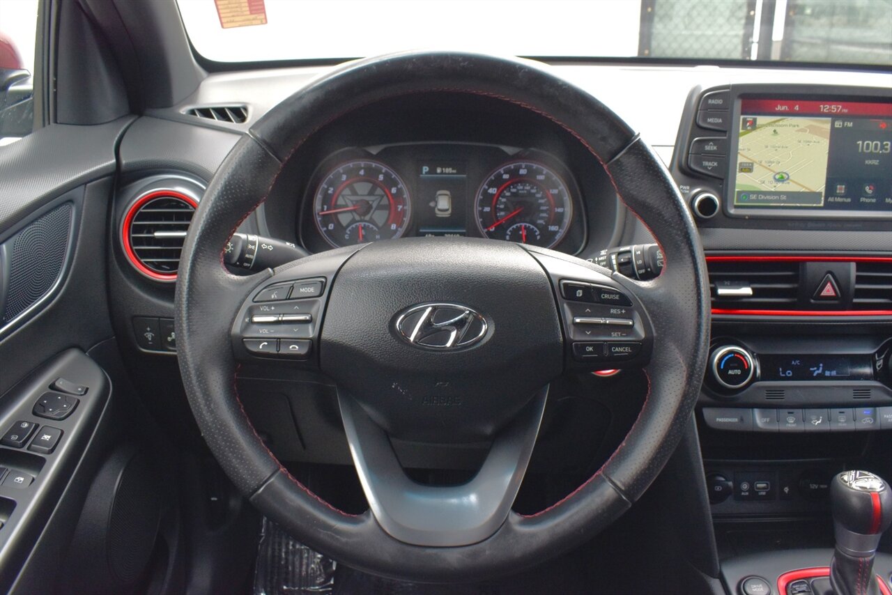 2019 Hyundai KONA Iron Man 4dr Crossover! AWD! Blind Spot Assist! Back Up Camera! Lane Keeping Assist! Forward Collision Mitigation! Locking Center Diff! Navigation! Cruise Control! Drive Mode Select! Heated Seats! Bluetooth! - Photo 15 - Portland, OR 97266