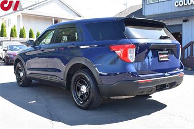 2022 Ford Explorer Police Interceptor  AWD 4dr SUV ProGuard Window Bars! Bolted Down Rear Door Handles! Backup Cam! Drivers Side Spotlight! - Photo 3 - Portland, OR 97266