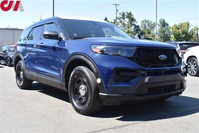 2022 Ford Explorer Police Interceptor  AWD 4dr SUV ProGuard Window Bars! Bolted Down Rear Door Handles! Backup Cam! Drivers Side Spotlight! - Photo 1 - Portland, OR 97266