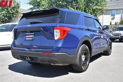 2022 Ford Explorer Police Interceptor  AWD 4dr SUV ProGuard Window Bars! Bolted Down Rear Door Handles! Backup Cam! Drivers Side Spotlight! - Photo 5 - Portland, OR 97266