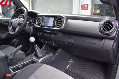 2020 Toyota Tacoma TRD Off-Road  4x4 4dr Double Cab 5.0 ft SB 6-Speed Manual! Back-Up Camera! Blind Spot Monitor! Park Assist! Lane Assist! GPS Nav! Bluetooth! Heated Seats! QI Wireless Charger! Modified Exhaust! - Photo 12 - Portland, OR 97266