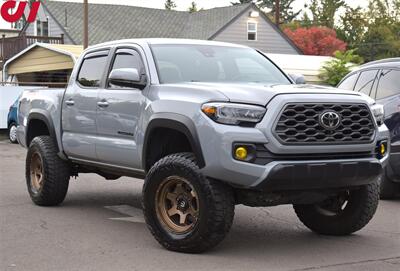 2020 Toyota Tacoma TRD Off-Road  4x4 4dr Double Cab 5.0 ft SB 6-Speed Manual! Back-Up Camera! Blind Spot Monitor! Park Assist! Lane Assist! GPS Nav! Bluetooth! Heated Seats! QI Wireless Charger! Modified Exhaust! - Photo 1 - Portland, OR 97266