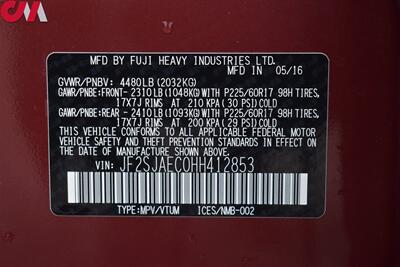 2017 Subaru Forester 2.5i Premium AWD 4dr Wagon CVT! X-Mode! Back Up Camera! Bluetooth w/Voice Activation! Heated Seats! Pano Sunroof! Roof Rails! - Photo 32 - Portland, OR 97266