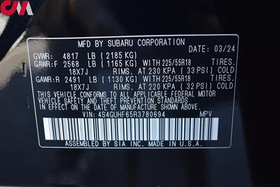 2024 Subaru Crosstrek Sport  AWD 4dr Crossover! EyeSight Assist Tech! X-Mode! SI-Drive! Back Up Cam! Apple CarPlay! Android Auto! Qi Wireless Charger! Heated Seats! All Weather Mats! - Photo 27 - Portland, OR 97266