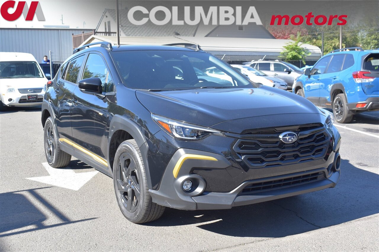 2024 Subaru Crosstrek Sport  AWD 4dr Crossover! EyeSight Assist Tech! X-Mode! SI-Drive! Back Up Cam! Apple CarPlay! Android Auto! Qi Wireless Charger! Heated Seats! All Weather Mats! - Photo 1 - Portland, OR 97266