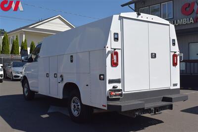 2019 GMC Savana 3500  2dr 139 in. WB Cutaway Chassis**BY APPOINTMENT ONLY** Knapheide Enclosed Service Body! Bulkhead Partition w/ Door! Rear View Camera! Bluetooth! Cruise Control! Tow Mode! - Photo 2 - Portland, OR 97266
