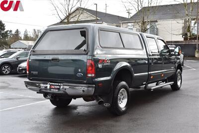 2004 Ford F-350 Super Duty Lariat 4dr Crew Cab Lariat  4dr Crew Cab Lariat 4WD LB Bluetooth! Leather Heated Seats! Tow Ready! Uniden Hybrid Full-Featured CB Radio! Leer Canopy! Running Boards! - Photo 5 - Portland, OR 97266