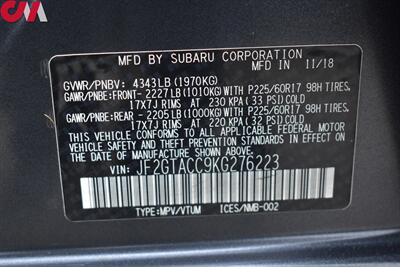 2019 Subaru Crosstrek 2.0i Premium  AWD 4dr Crossover! 6-Speed Manual! Back Up Camera! Traction Control! Apple CarPlay! Android Auto! Roof Rack! Trunk Cargo Cover! All Weather Mats! - Photo 30 - Portland, OR 97266