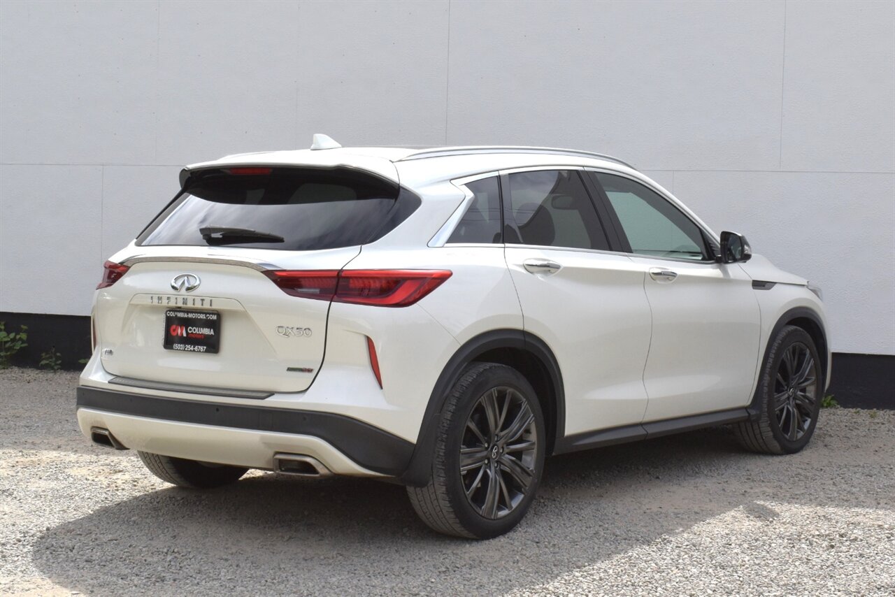 2020 INFINITI QX50 Sensory 4dr Crossover! AWD! **BY APPOINTMENT ONLY** Lane Keeping Assist! 360° Camera System! Navigation! Forward Collision Mitigation! Cruise Control! Power Moonroof! Heated Leather Seats! Bluetooth! - Photo 5 - Portland, OR 97266