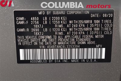 2020 Subaru Outback Limited AWD 4dr Crossover! EyeSight Assist! Back Up Camera! Apple CarPlay! Android Auto! Full Heated Leather Seats! Sunroof! Roof Rails! - Photo 24 - Portland, OR 97266