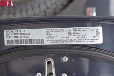 2021 RAM 1500 Classic Tradesman  4x4 4dr Quad Cab 6.3 ft SB Pickup! HEMI V8 Power! Automatic Transmission! Tow/Haul Mode! Backup Camera! Bluetooth! Short Bed! - Photo 30 - Portland, OR 97266