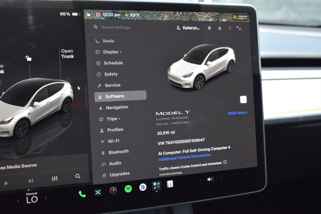2025 Tesla Model Y Long Range AWD 4dr EV!**BY APPOINTMENT ONLY**Long Range! Dual Motor! Full Self-Driving Capability (Subscription)! Autopilot! Heated Front & Rear Seats! Heated Steering Wheel! Glass Roof! Navigation! - Photo 20 - Portland, OR 97266