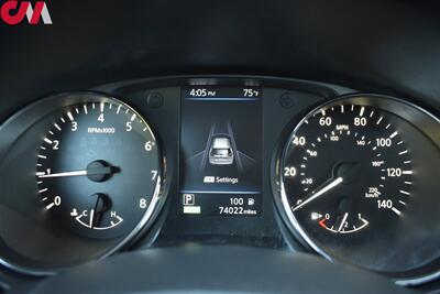 2019 Nissan Rogue S  AWD 4dr Crossover! Back Up Camera! Blind Spot Monitor! Rear Cross Traffic Alert! Collision Mitigation! Sport & Eco Modes! Bluetooth! - Photo 17 - Portland, OR 97266