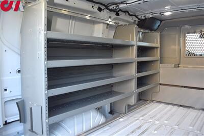 2018 Ford Transit 150  3dr SWB Low Roof Cargo Van w/Sliding Passenger Door! Back Up Camera! Adrian Steel Lockable Cargo Drawers! Bulkhead Partition! Shelving! Ladder-Rack! Aux-In! - Photo 23 - Portland, OR 97266