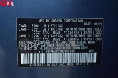 2022 Subaru Ascent Limited 7-Passenger AWD 4dr SUV**BY APPOINTMENT ONLY**EyeSight Assist! X-Mode! Back-Up Cam! Blind Spot Monitor! Apple CarPlay/Android Auto! Full Heated Leather Seats! Pano-Sunroof! Power Liftgate! - Photo 39 - Portland, OR 97266