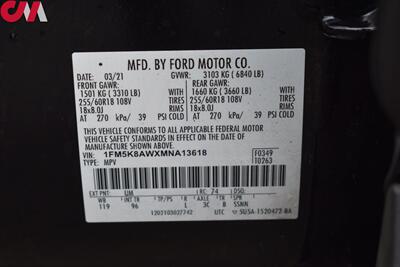2021 Ford Explorer Hybrid Police Interceptor Utility  AWD 4dr SUV! Certified Calibration! Back Up Cam! Parking Assist Sensors! Driver Side Spotlight! Setina Partition! Setina Cargo Storage System! Bluetooth & USB/Aux! Tow Hitch! - Photo 36 - Portland, OR 97266