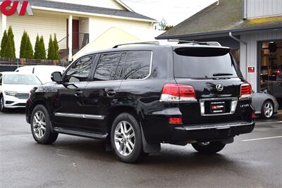 2013 Lexus LX 570  AWD 4dr SUV Collision Warning System! Back-Up Cam! Leather Heated Seats & Steering! Smart-Phone Interface! Hydropneumatic Adjustable Height Control Susp! Power-folding 3rd Row Seats!