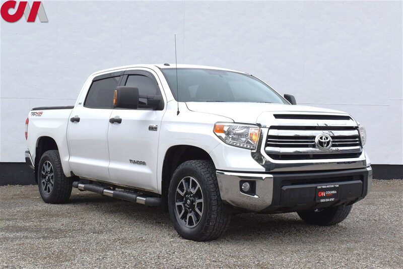 2016 Toyota Tundra SR5  4x4 4dr CrewMax Cab Pickup SB! Rear View Camera! Bluetooth! Navigation! Tow Package! 4H & 4L! Bed Cover! Vehicle Stability Control!
