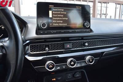 2022 Honda Civic Sport 4dr Hatchback CVT! Back Up Camera! Collision Mitigation Sensors! Adaptive Cruise Control! Driver Monitoring-Alert! Bluetooth! Sport & Econ Drive Modes! - Photo 18 - Portland, OR 97266