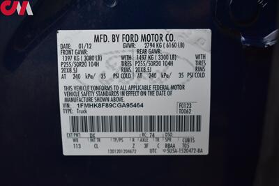 2012 Ford Explorer Limited  AWD 4dr SUV! 3rd Row Fold-In Seats! Back Up Camera! Bluetooth! Tow Pkg! Heated & Ventilated Seats! Powered Liftgate! Drive Select Modes! Dual-Panel Moonroof! - Photo 36 - Portland, OR 97266